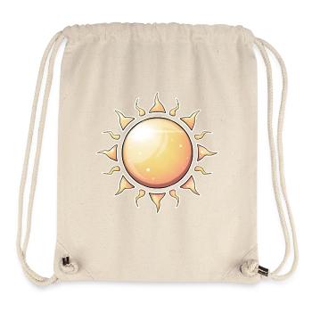 Strahlender Sonnenschliff Natur Design - Stanley/Stella recycelter Gym Bag - Naturweiß - Vorne