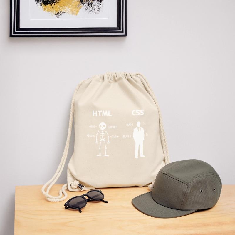 Code Css C++ Php Java Developer Code Scripting Stanley/Stella Recycled Gym Bag