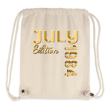 42. GEBURTSTAG JULI 1984 - Stanley/Stella recycelter Gym Bag - Naturweiß - Vorne