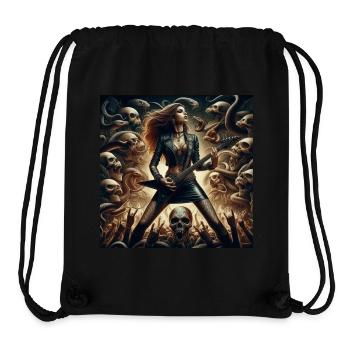 Heavy Metal in der Ewigkeit - Stanley/Stella recycelter Gym Bag - Schwarz - Vorne