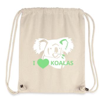 LoveKoalas - Stanley/Stella Recycled Gym Bag - natural - Front