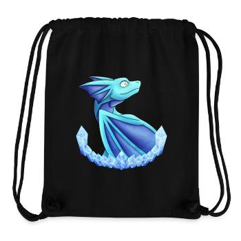 Frost-Drache - Stanley/Stella recycelter Gym Bag - Schwarz - Vorne