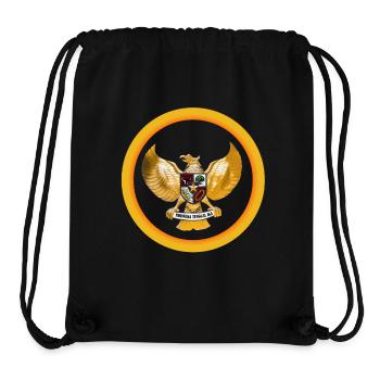 Emblem of Indonesia, Indonesian national symbol - Stanley/Stella Recycled Gym Bag - black - Front
