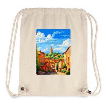 Aix En Provence France Vintage Travel Poster WPA - Stanley/Stella Recycled Gym Bag - natural - Front