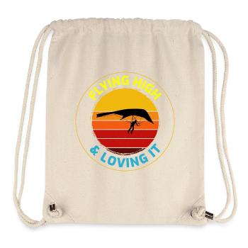 Hang Gliding Air Sports Adventure Soaring Pilot - Stanley/Stella Recycled Gym Bag - natural - Front