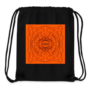 Orange - Stanley/Stella Recycled Gym Bag - black - Front