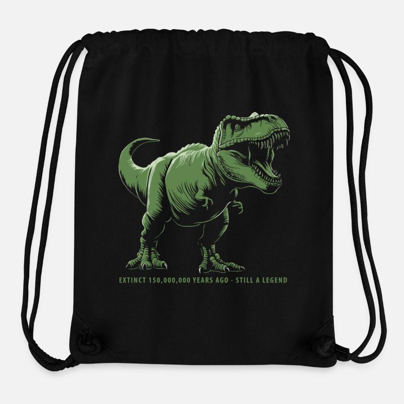 T Rex 07 2024 B 02 - Stanley/Stella recycelter Gym Bag - Schwarz
