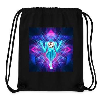 "Avalokiteśvara" Psytrance Goa Trance Style/Clair - Sac à cordon recyclé Stanley/Stella - noir - Devant