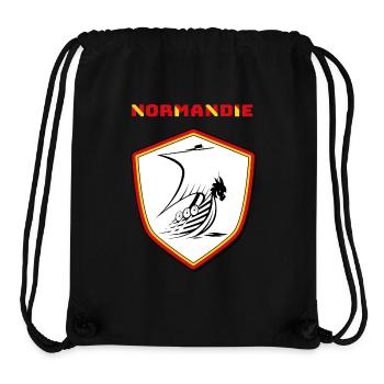Normandy - Stanley/Stella Recycled Gym Bag - black - Front