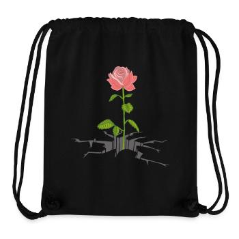 The return of nature - Stanley/Stella Recycled Gym Bag - black - Front