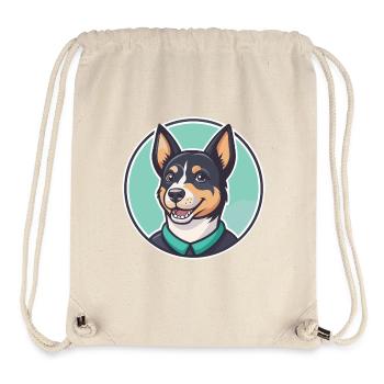 Perro De Presa Mallorquin Hunderasse Cartoon Kawaii - Stanley/Stella recycelter Gym Bag - Naturweiß - Vorne