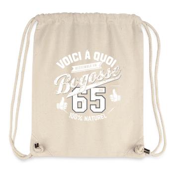 65 Year Old Bogosse - Stanley/Stella Recycled Gym Bag - natural - Front