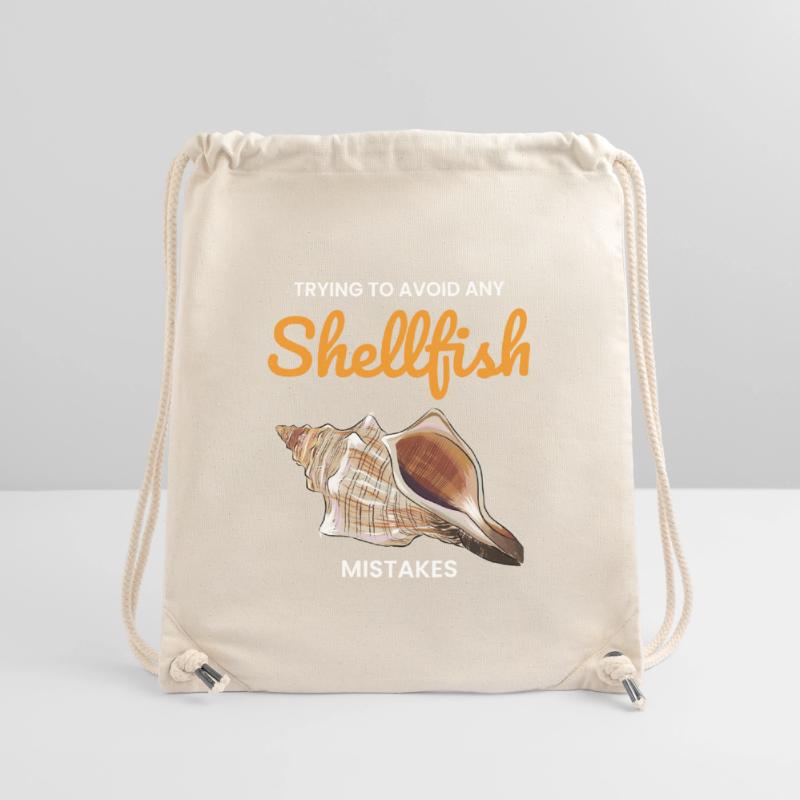 Conch Seashells Collector Beachcomber Shellfish Stanley/Stella Recycled Gym Bag