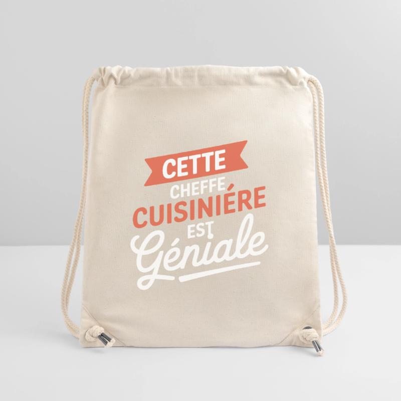 Awesome Chef - Kitchen Design Stanley/Stella Recycled Gym Bag