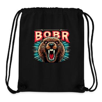 Bobr Bieber polnisch Polen Geschenk - Stanley/Stella recycelter Gym Bag - Schwarz - Vorne