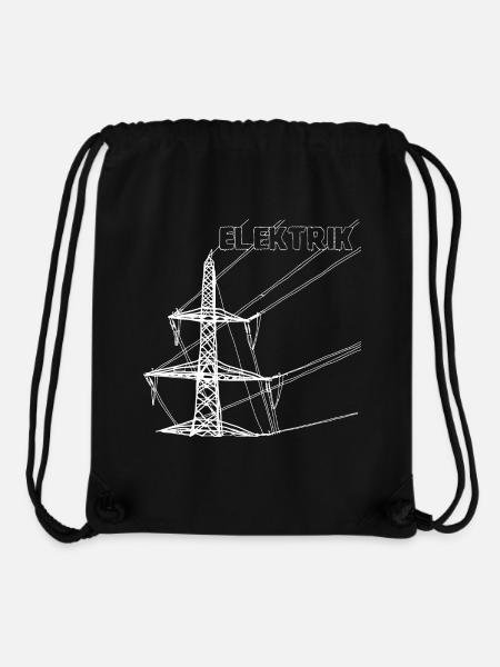 Elektrik - Pylon - Stanley/Stella Recycled Gym Bag - black