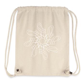Elli Name Mandala - Stanley/Stella Recycled Gym Bag - natural - Front
