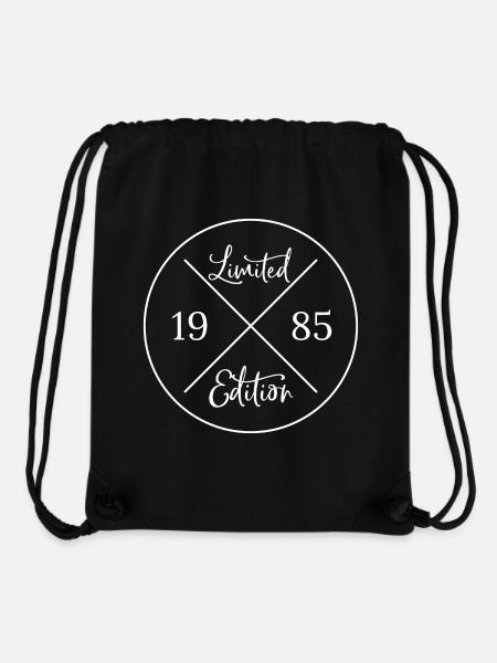 limited edition 1985 - Stanley/Stella recycelter Gym Bag - Schwarz