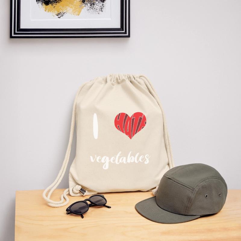 Hate Vegetables Stop Hate Anti Hate Stanley/Stella Recycled Gym Bag