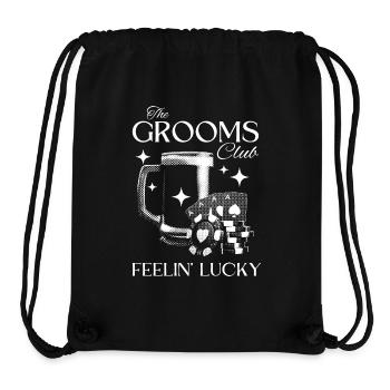 Grooms Club - Men's Night Out Design - Stanley/Stella Recycled Gym Bag - black - Front