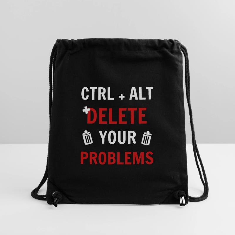 Ctrl + Alt + delete your problems programmierer Stanley/Stella recycelter Gym Bag