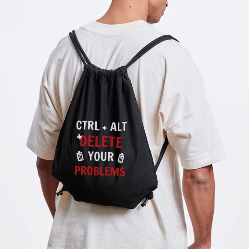 Ctrl + Alt + delete your problems programmierer Stanley/Stella recycelter Gym Bag