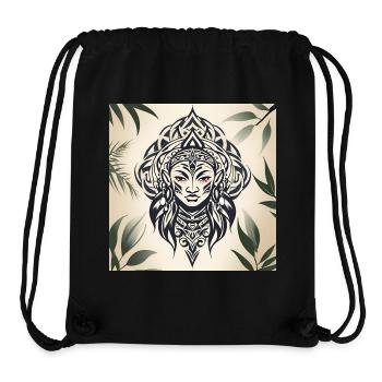 Indisches Tattoo - Stanley/Stella recycelter Gym Bag - Schwarz - Vorne