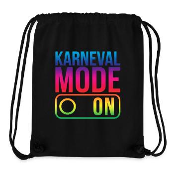 Karneval Mode On Fasching Fasnet - Stanley/Stella recycelter Gym Bag - Schwarz - Vorne
