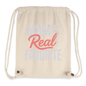 Mamas wahrer Favorit - Stanley/Stella recycelter Gym Bag - Naturweiß - Vorne