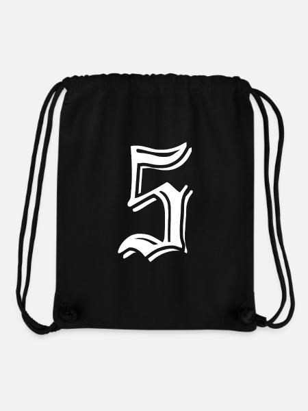 Five - Stanley/Stella Recycled Gym Bag - black