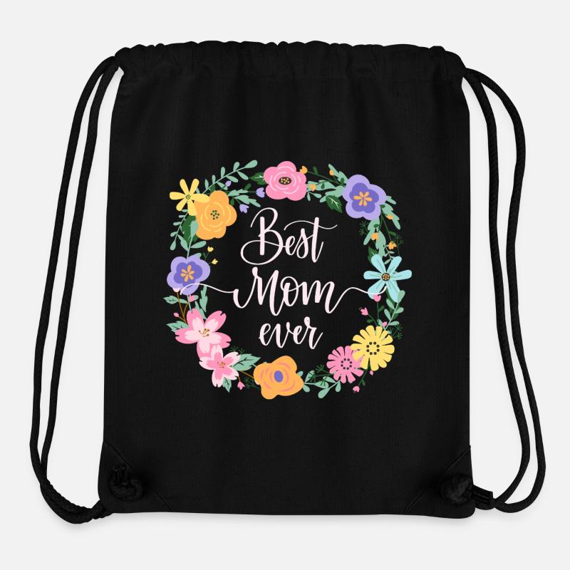 Best Mom ever - Stanley/Stella Recycled Gym Bag - black
