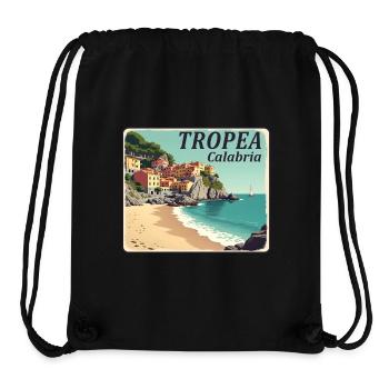 Tropea Calabria - Stanley/Stella Recycled Gym Bag - black - Front
