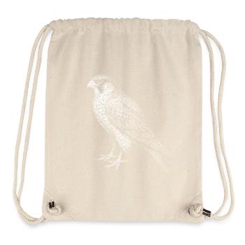 Ein Falke - Stanley/Stella recycelter Gym Bag - Naturweiß - Vorne