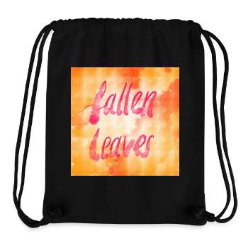 Flaming Fallen Leaves - Stanley/Stella recycelter Gym Bag - Schwarz - Vorne