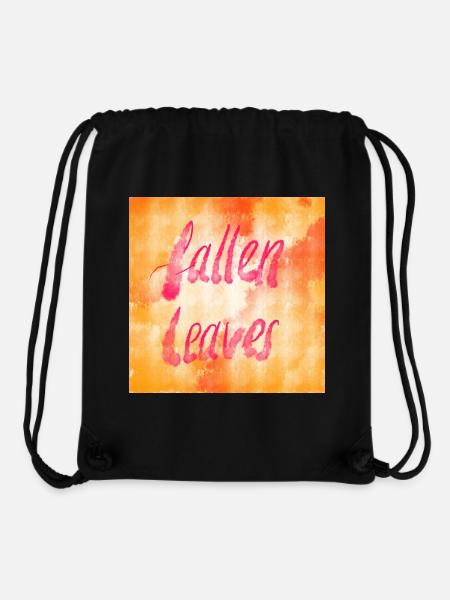 Flaming Fallen Leaves - Stanley/Stella recycelter Gym Bag - Schwarz