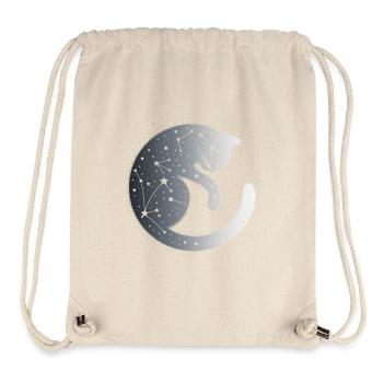 Silence - Stanley/Stella Recycled Gym Bag - natural - Front