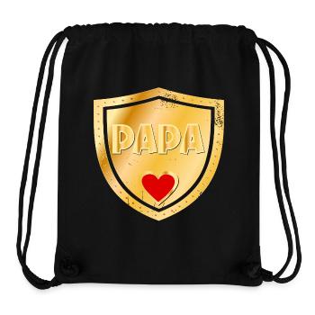 ORDEN VATERTAG PAPA - Stanley/Stella recycelter Gym Bag - Schwarz - Vorne