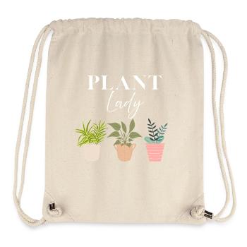 Fun colorful design for plant lovers - Stanley/Stella Recycled Gym Bag - natural - Front