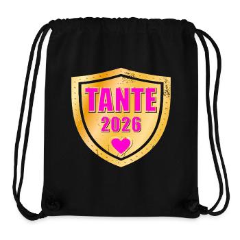 BABY ANNOUNCEMENT AUNT 2026 BIRTH - Stanley/Stella Recycled Gym Bag - black - Front