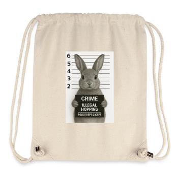 Criminal Rabbit - Stanley/Stella Recycled Gym Bag - natural - Front