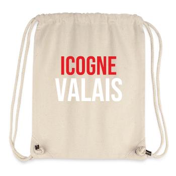 Icogne Valais T-Shirt - Stanley/Stella Recycled Gym Bag - natural - Front