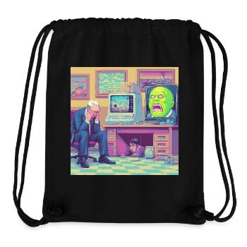 Level 99: Real Life ist mein Endgegner - Stanley/Stella recycelter Gym Bag - Schwarz - Vorne