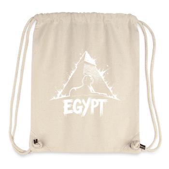 Egypt Sphinx Pyramid - Stanley/Stella Recycled Gym Bag - natural - Front