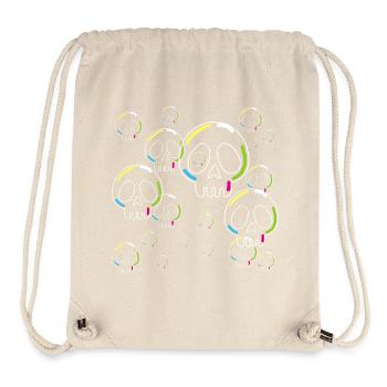 Seltsame Seifenschädel - Stanley/Stella recycelter Gym Bag - Naturweiß - Vorne