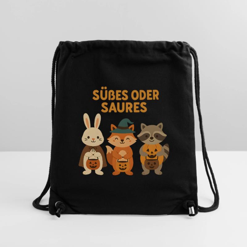 Süßes oder Saures - Waldtiere Stanley/Stella recycelter Gym Bag