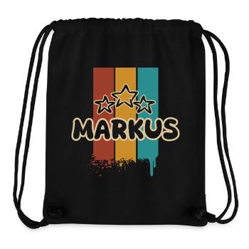 Markus - Stanley/Stella Recycled Gym Bag - black - Front