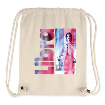 Sternzeichen Waage - Stanley/Stella recycelter Gym Bag - Naturweiß - Vorne