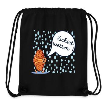 SCHIETWETTER HAMBURG - Stanley/Stella recycelter Gym Bag - Schwarz - Vorne