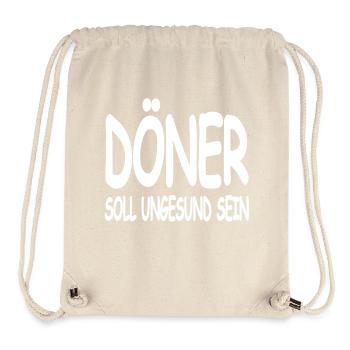 Döner - Stanley/Stella recycelter Gym Bag - Naturweiß - Vorne