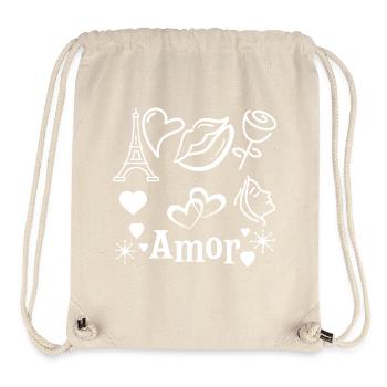 amor - Stanley/Stella Recycled Gym Bag - natural - Front